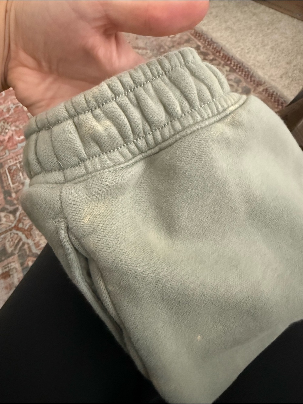 Abercrombie & Fitch Sunday Sweat Set - “Olive Gray” - Picture 6 of 6